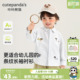 儿童衣服春秋 男童休闲纯棉上衣春款 咔咔熊猫宝宝卡通条纹衬衫 春装