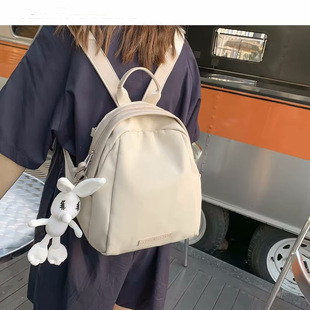 名牌2023新款小书包女通勤妈咪包包女士轻便时尚旅行双肩包背包