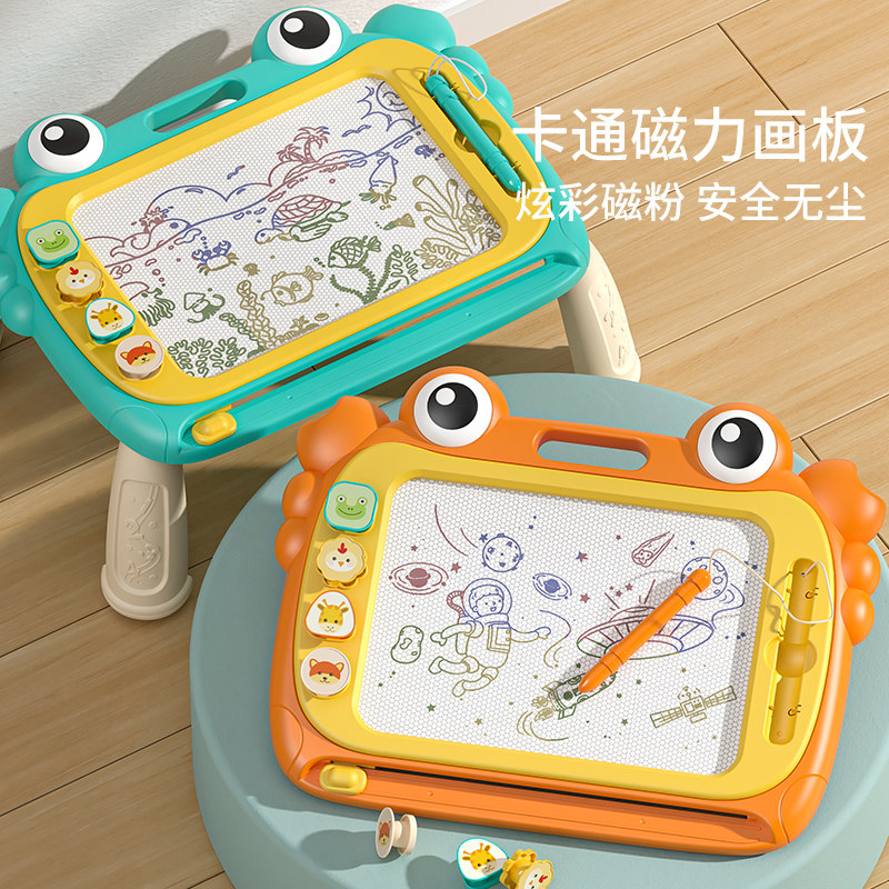 儿童画板家用宝宝磁性写字婴幼儿涂色涂鸦可擦益智多功能画画神器