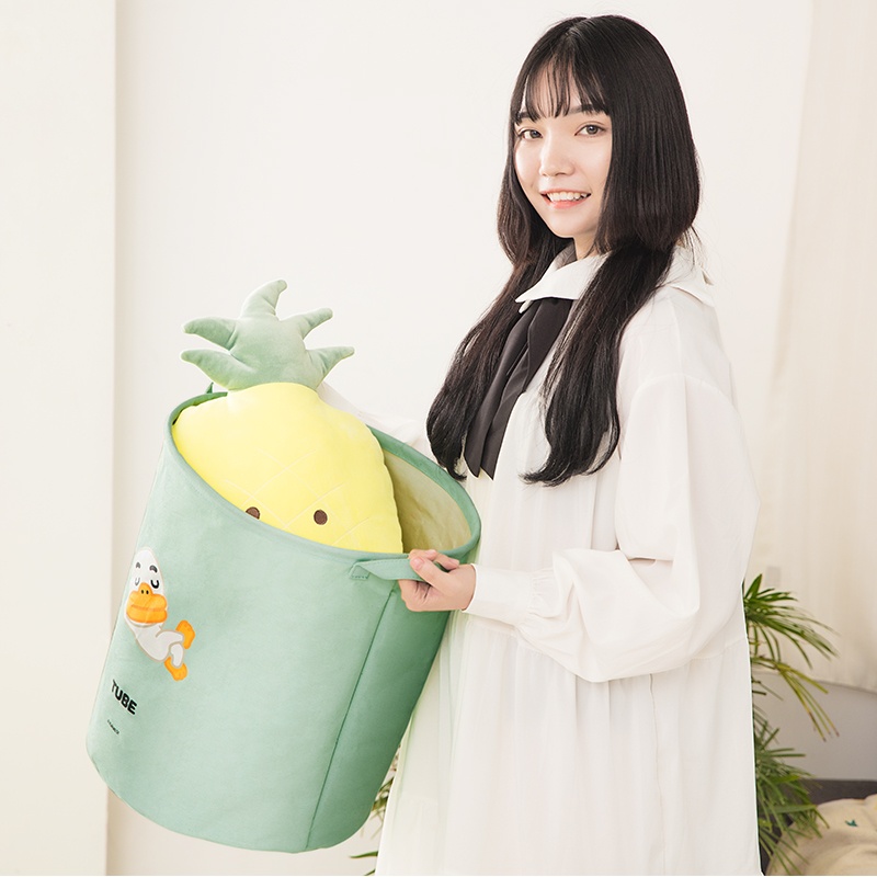 MINISO/名创优品 Kakao Friends脏衣服收纳桶卡通大容量在类目 收纳整理, 家庭收纳用具, 收纳篮, 脏衣篮中 - 来自Buy2taobao.com提供专业的淘宝代购服务