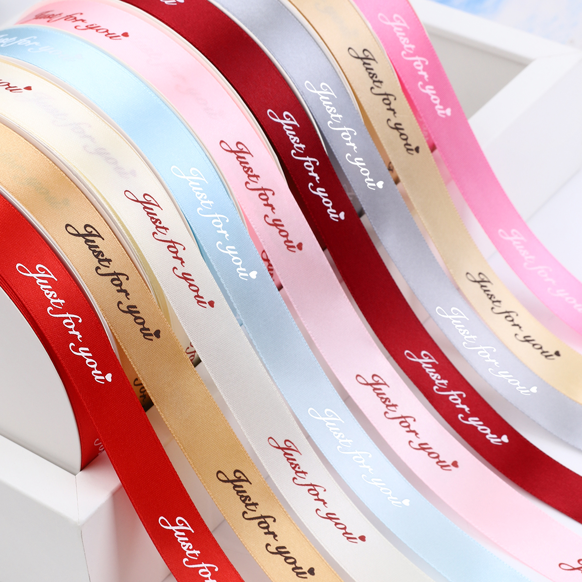 10卷装鲜花花束包装蛋糕丝带