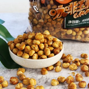 东北爆米花特产咖啡玉米豆黄金豆吉林童年零食年香玉400g袋包邮
