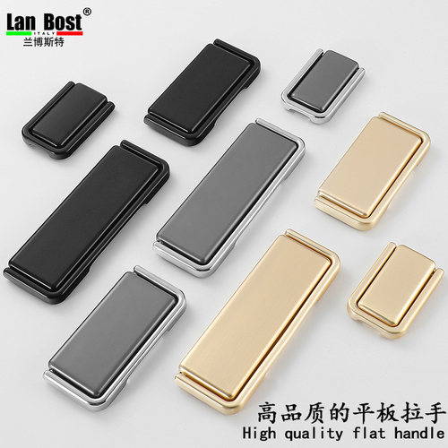 隐形拉手现代简约风轻奢抽屉柜门