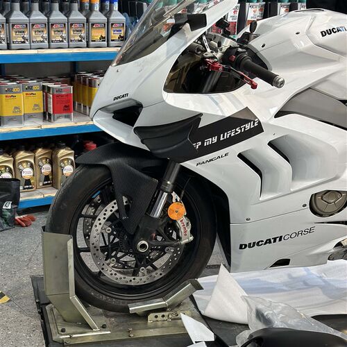 适用杜卡迪Panigalep V2 V4 街霸V4 V2改装可折叠离合刹车牛角拉