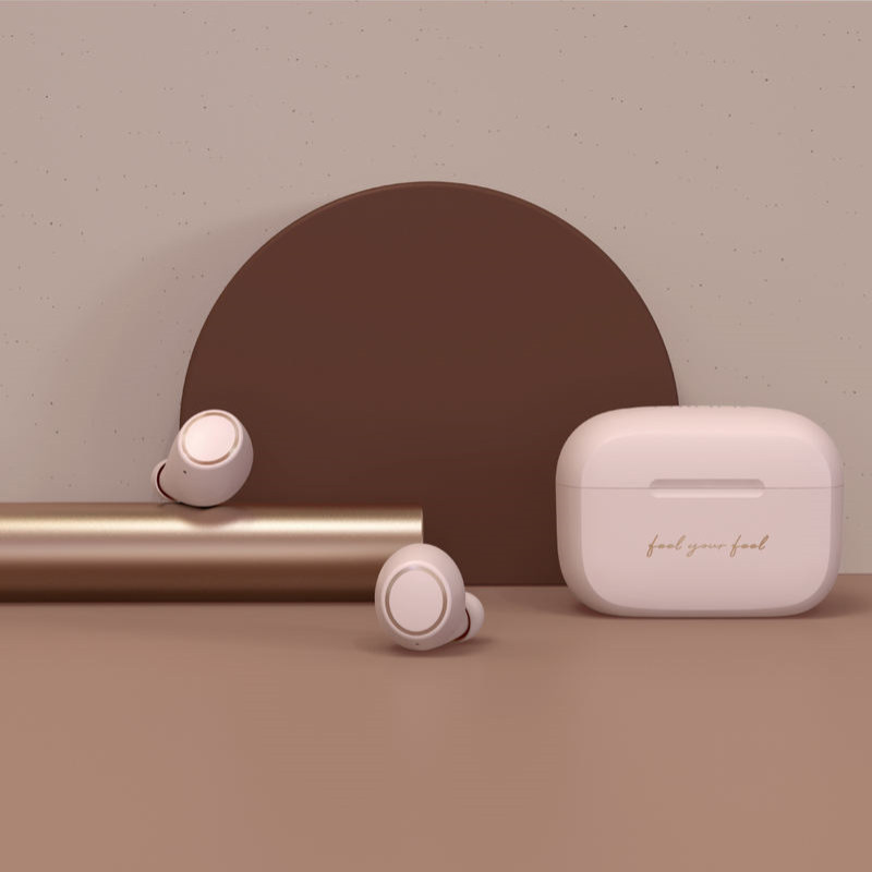 冇心Liberfeel漫步者TO-U无线蓝牙耳机女生款可爱双耳入耳式安卓通用复古有心tws1适用于苹果华为oppo小米