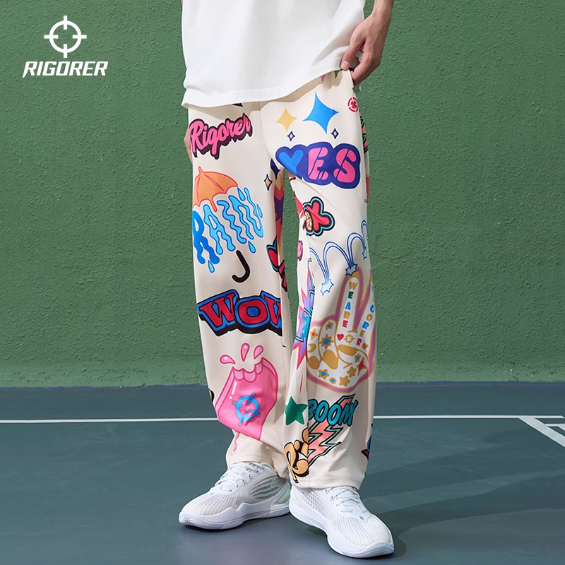 超级草根同款准者花裤子九分裤