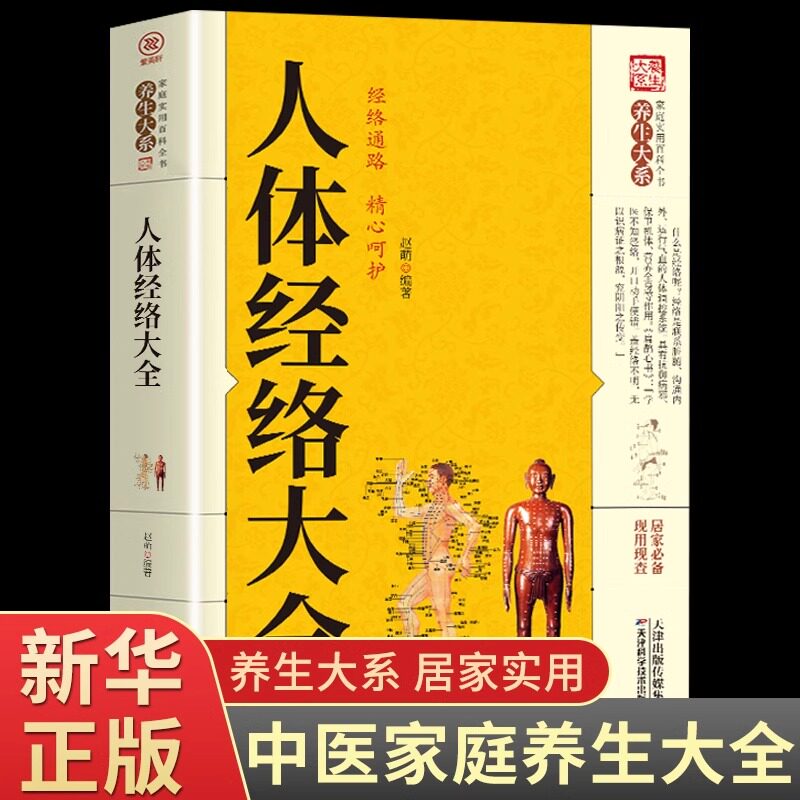 人体经络穴位按摩大全十二经脉
