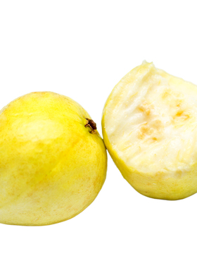 顺丰包邮福建台湾白心芭乐果土软糯番石榴 鸡屎果新鲜水果当季5斤