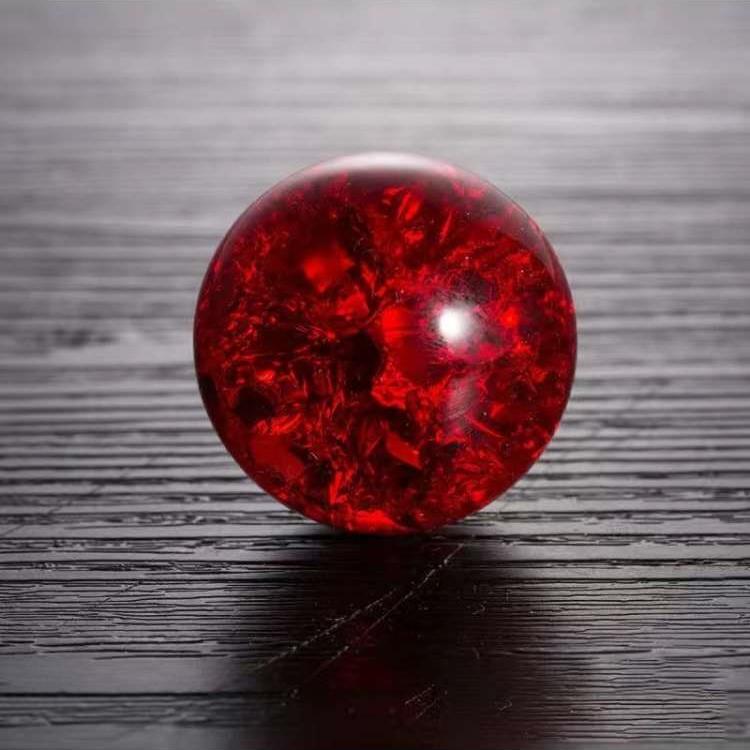 玻璃球大号水晶球彩色艺术玻璃球珠摆件转运透明珠弹珠客厅装饰品
