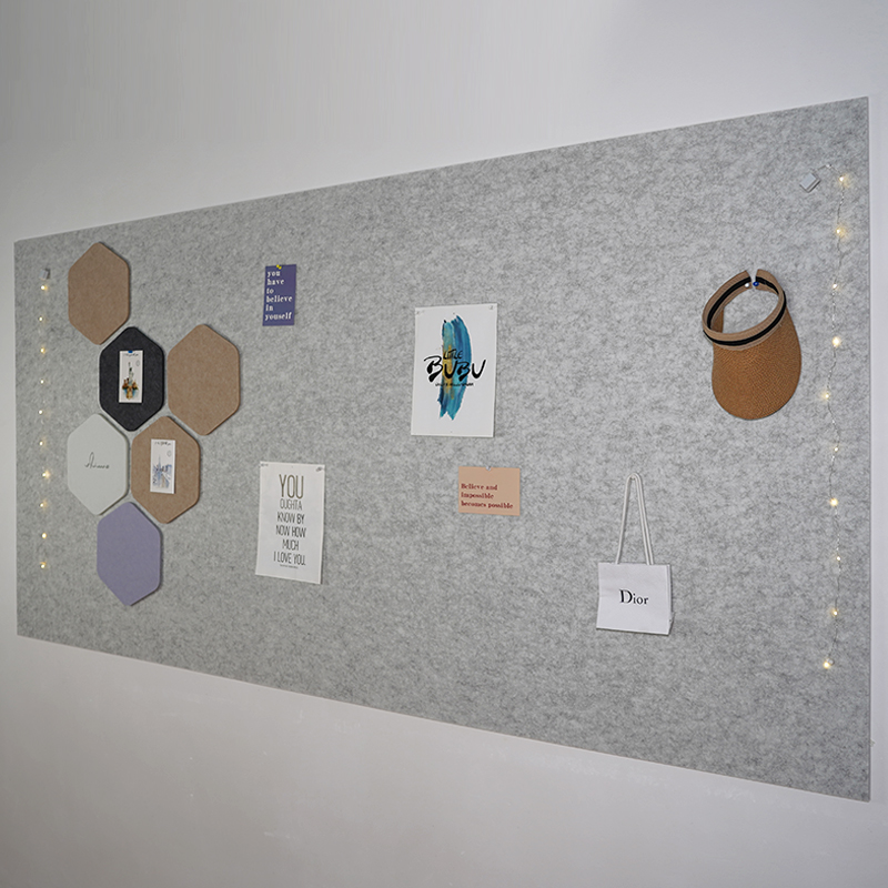 木木哥毛毡墙贴留言板ins风房间装饰软木板照片墙背景墙展示板贴