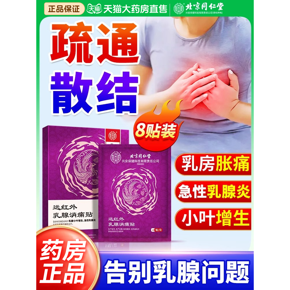 北京堂同仁乳腺结节散贴增
