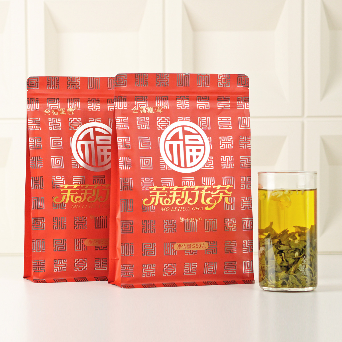 全福浓香型四川特级散装茉莉花茶