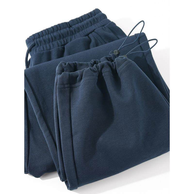 Mostarsea~美式纯色抽绳卫裤秋季男女同款百搭束脚裤宽松直筒裤潮,男装,大码下装,淘宝优惠券,粉丝福利购,淘宝优惠卷