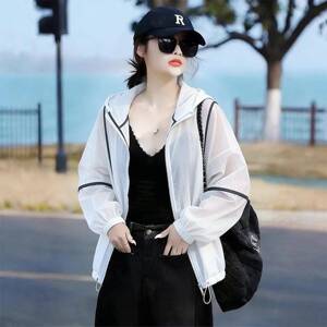 冰丝防晒衣女2026新款夏季外套时尚洋派时髦防晒服透气凉感薄上衣