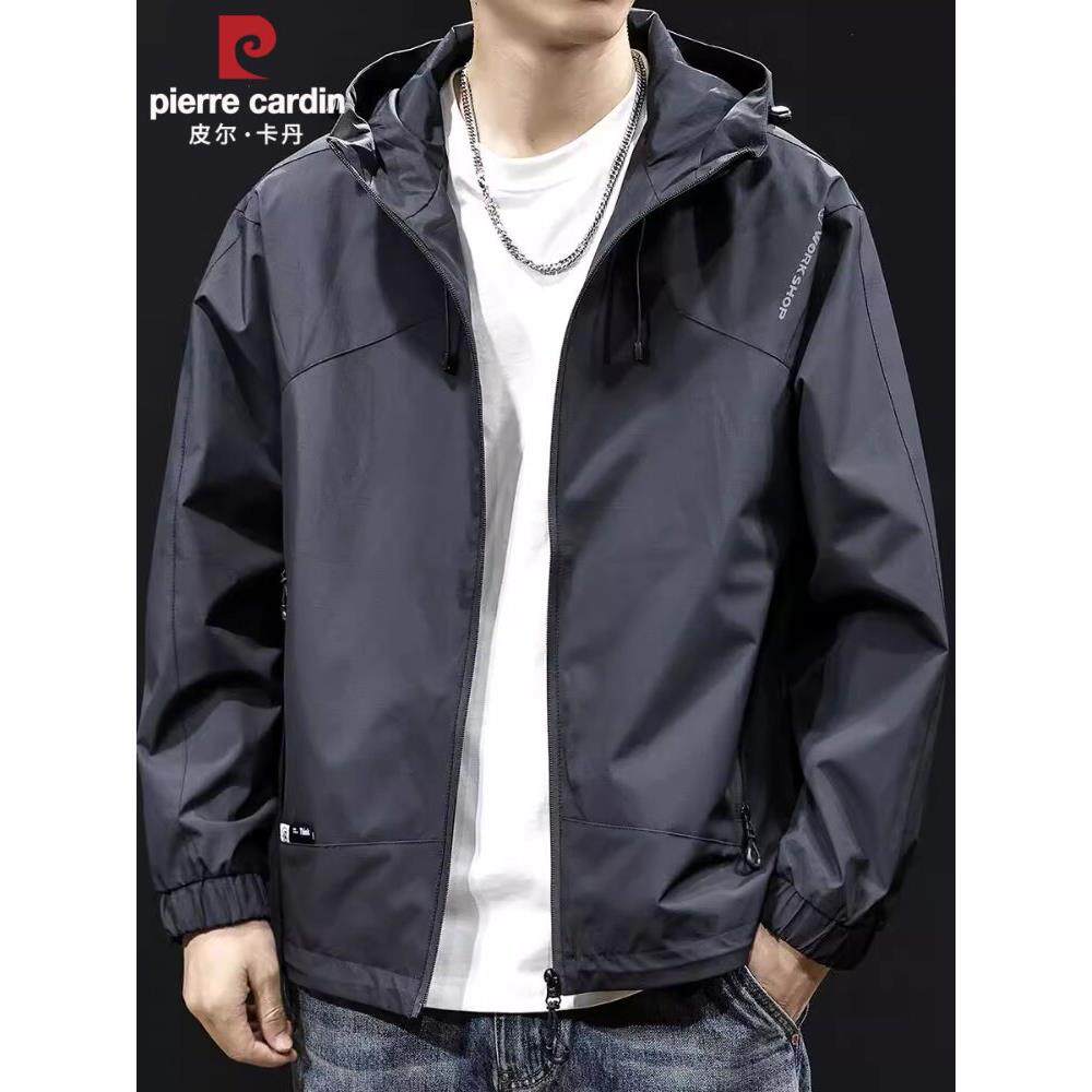 法国高端外套男2025年秋季新款潮牌男装大码男士户外山系薄款夹克