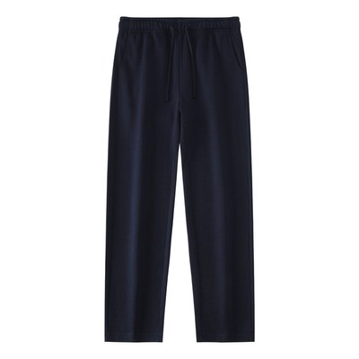 MAROLIO~重磅420g双纱直筒卫裤男秋冬宽松休闲运动裤长裤