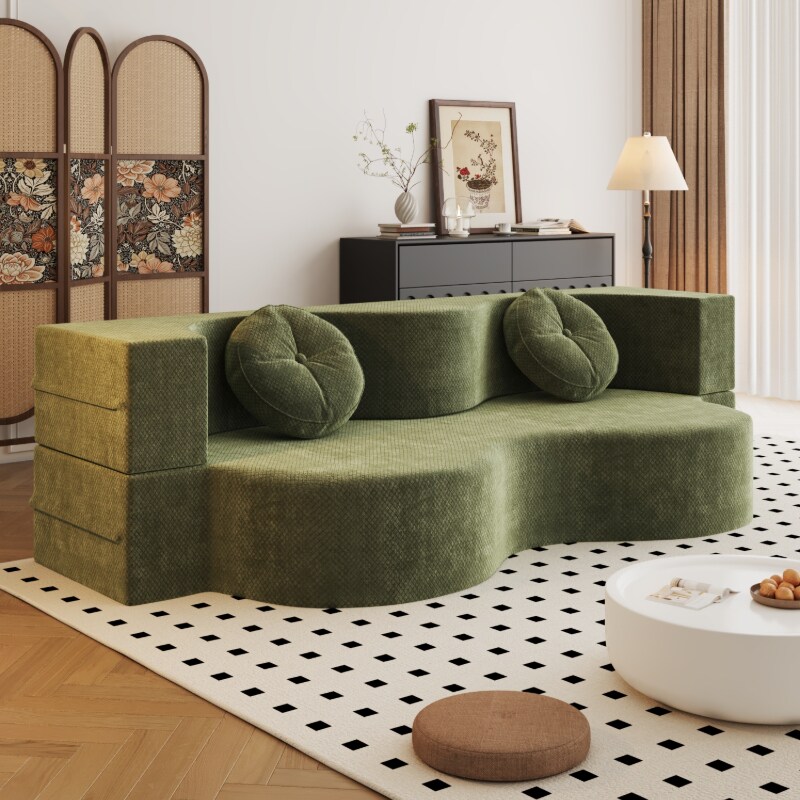 沙发床折叠两用2026新款可长期睡单人双人多功能小户型客厅榻榻米