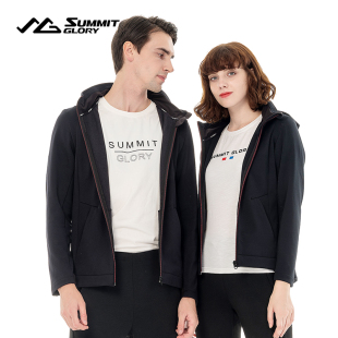 SG揽胜 户外运动夹克外套WI6639 防风防水单层软壳衣男女款