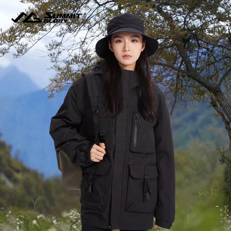 揽胜天下工装冲锋衣外套