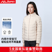 专柜同款 揽胜天下户外休闲通勤户外露营男轻薄羽绒服女WA5576