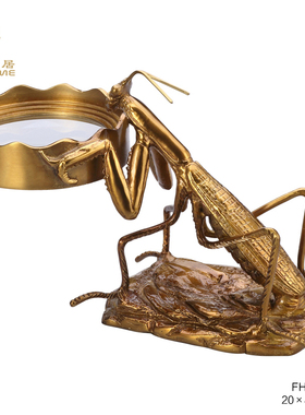 凤凰美居书房别墅铜摆件