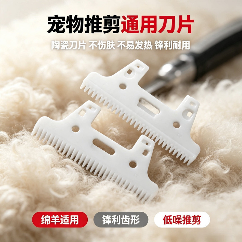 电动羊毛剪替换陶瓷刀片图片