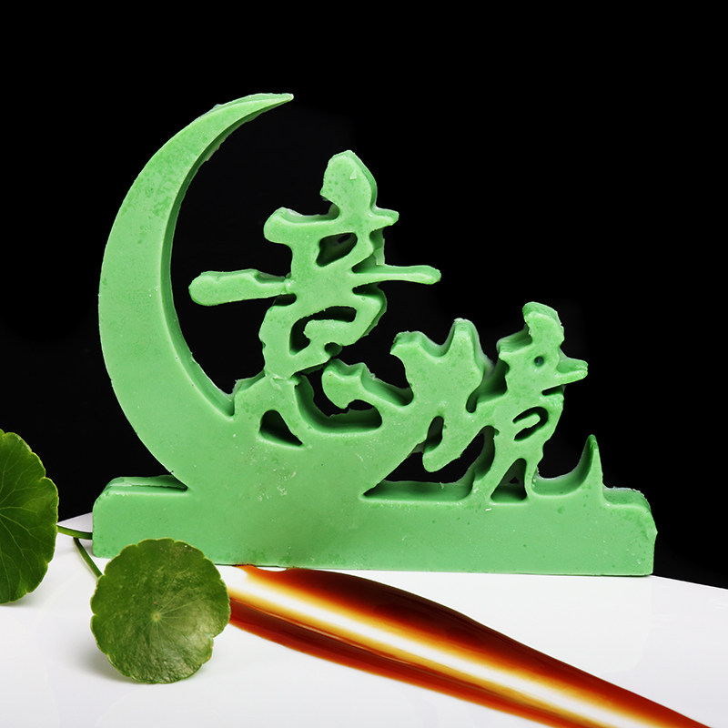 网红款盘饰造型盐雕模具盐模巧克力厨师雕刻用中餐意境菜摆盘装饰