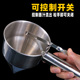 蛋液漏斗神器果汁海鲜汤汁手控分配不锈钢厨具漏勺酒店餐厅商用版