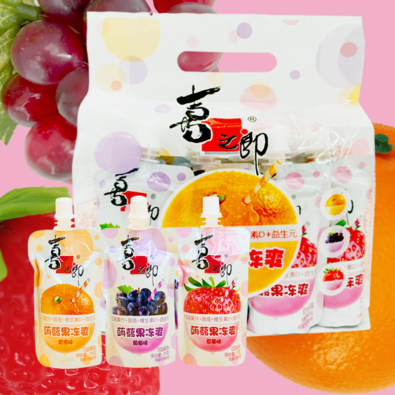 喜之郎可吸蒟蒻果冻杨枝甘露图片