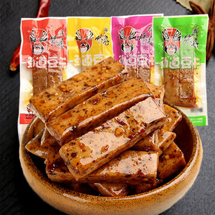 张飞豆干劲道麻辣豆腐干小包装 解馋零食休闲小吃四川特产干货