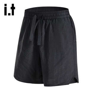 宽松休闲运动百搭五分裤 夏季 短裤 子6M izzue官方清爽透气男款