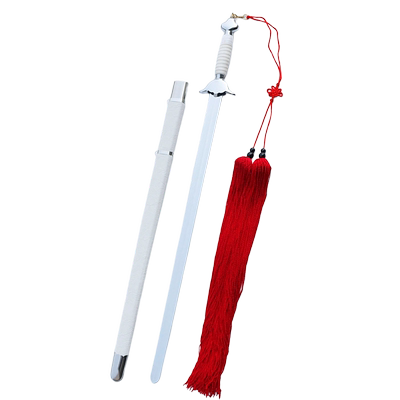 聚武园传统武术初练表演长穗剑