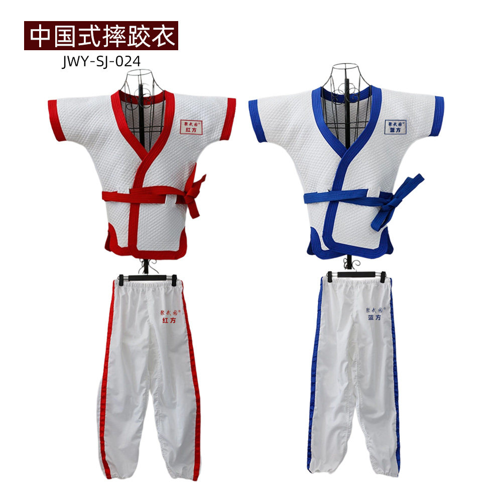 聚武园中国式摔跤服加厚褡裢图片