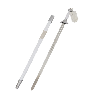 红色上新剑舞武术规定剑表演软剑响剑弹簧钢电镀剑身未开刃