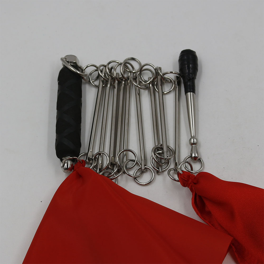 九节鞭不锈钢轻型表演鞭儿童用训练鞭初练鞭武术鞭送鞭彩鞭包