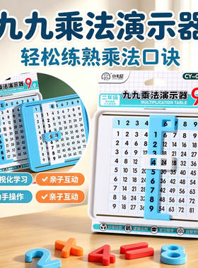 杰利99乘法口算教具二年级