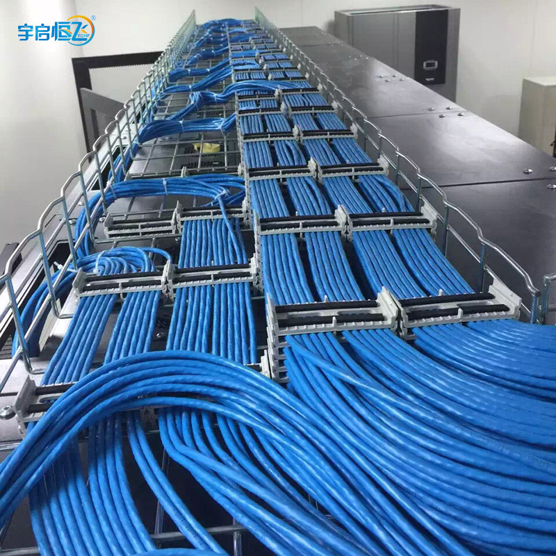 yqhf/宇启恒飞 塑料固线器 机房布线五类六类网线理线器外卡线夹 机房