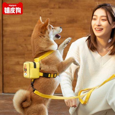 狗狗牵引绳背心式小型犬胸背带牵引带遛狗绳狗链子狗绳子用品大全