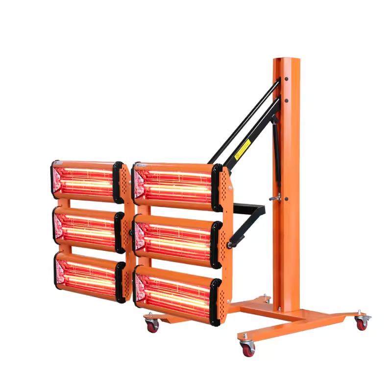 谷得烤漆灯高温移动短波红外线烤漆房烤灯大功率汽车红外喷漆灯