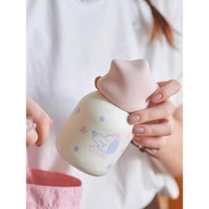 女生2025新款水杯子女士保温杯吸管高颜值小巧便携巨好看的咖啡