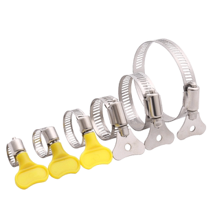 304不锈钢卡箍喉箍管箍抱箍锁扣水管固定夹煤气管卡扣收紧箍管卡