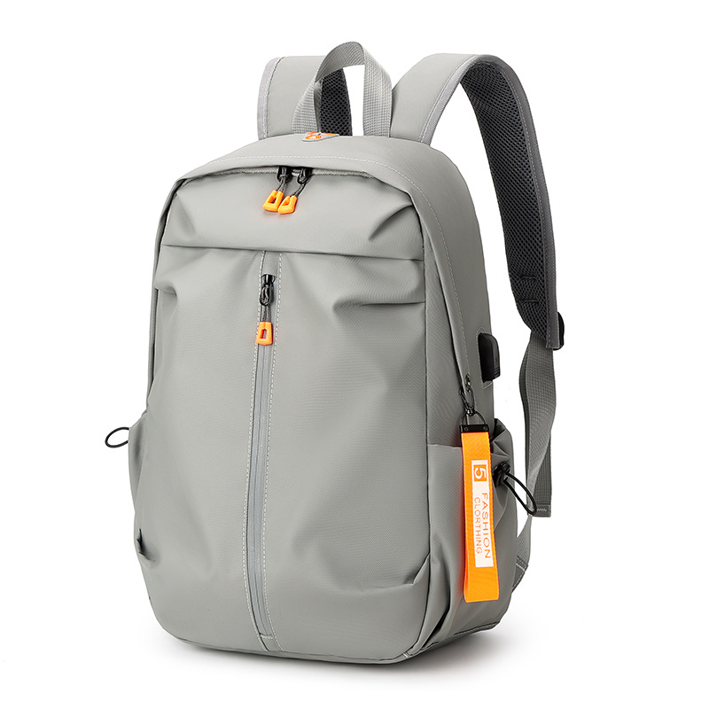 新款双肩包男士大容量轻便防水旅行背包商务电脑包休闲简约书包