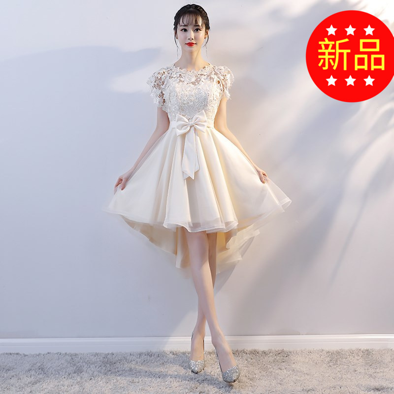 秋季伴娘服2019新款显瘦成人礼女生少女学生生日聚会派对小礼服在类目 女装/女士精品, 婚纱/旗袍/礼服, 礼服/晚装中 - 来自Buy2taobao.com提供专业的淘宝代购服务