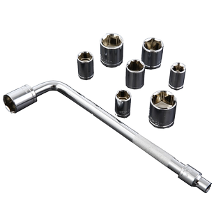 套筒扳手工具套装套管 六角套筒汽车快速棘轮套筒头板手大飞批头