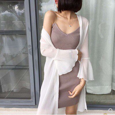 air conditioner Anti sai Chiffon girl Xian Qi Ultra cents ventilation Add fertilizer Cardigan Sunscreen have more cash than can be accounted for White yarn The gownin the Women's clothing/Boutique , Lace shirt/Chiffon shirt  category - from Buy2taobao.com to provide professional Taobao agent buy service