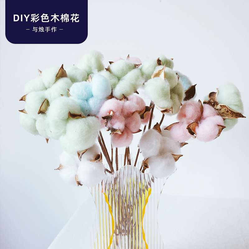 天然木棉花永生干花摆件ins装饰