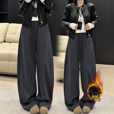 弯刀裤女冬季加绒加厚2025新款