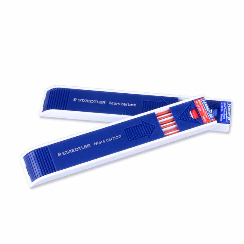 STAEDTLER 施德楼204工程制图笔红蓝绿黄洋红色替芯2.0mm彩色铅芯