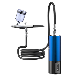 锂电喷笔模型喷漆笔烘焙手办美甲气泵喷枪丙烯颜料彩绘充电喷漆笔