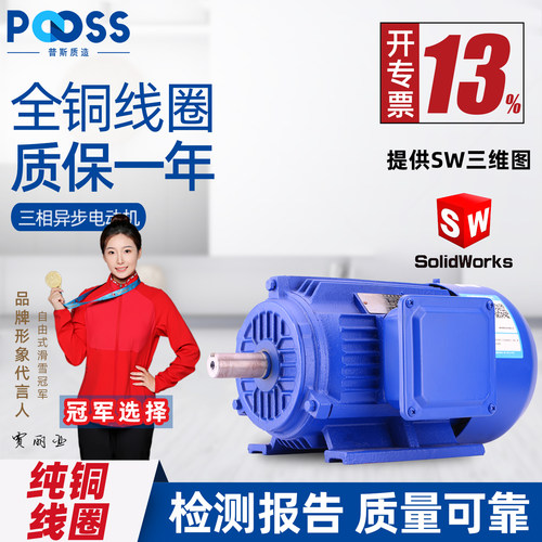 江苏普斯YE3全新三相异步电动机